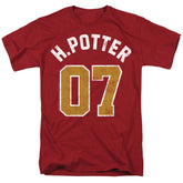 Harry Potter Potter Jersey Men's 18/1 Cotton Short-Sleeve T-Shirt